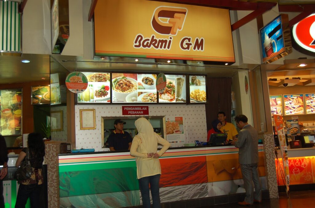 Salah Satu Restoran Bakmi GM